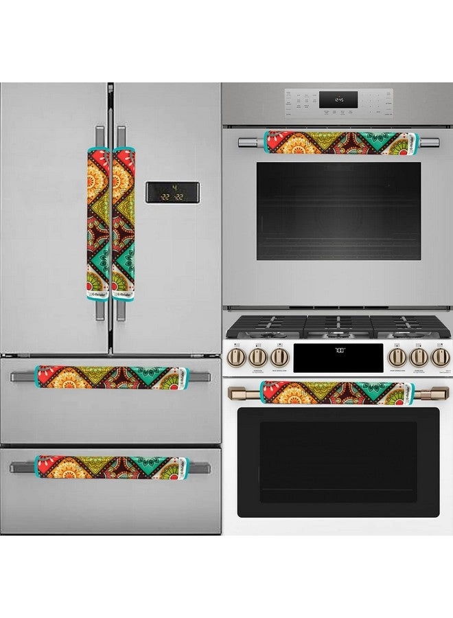 Fridge Handle Cover - Set of 2Pcs. 3-Layered 12x6 Inches