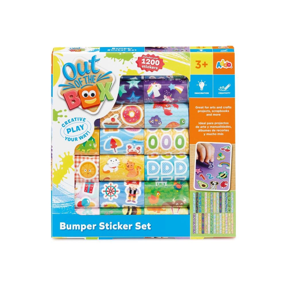 ADDO Out Of The Box Bumper Sticker Set - over 1200 stickers