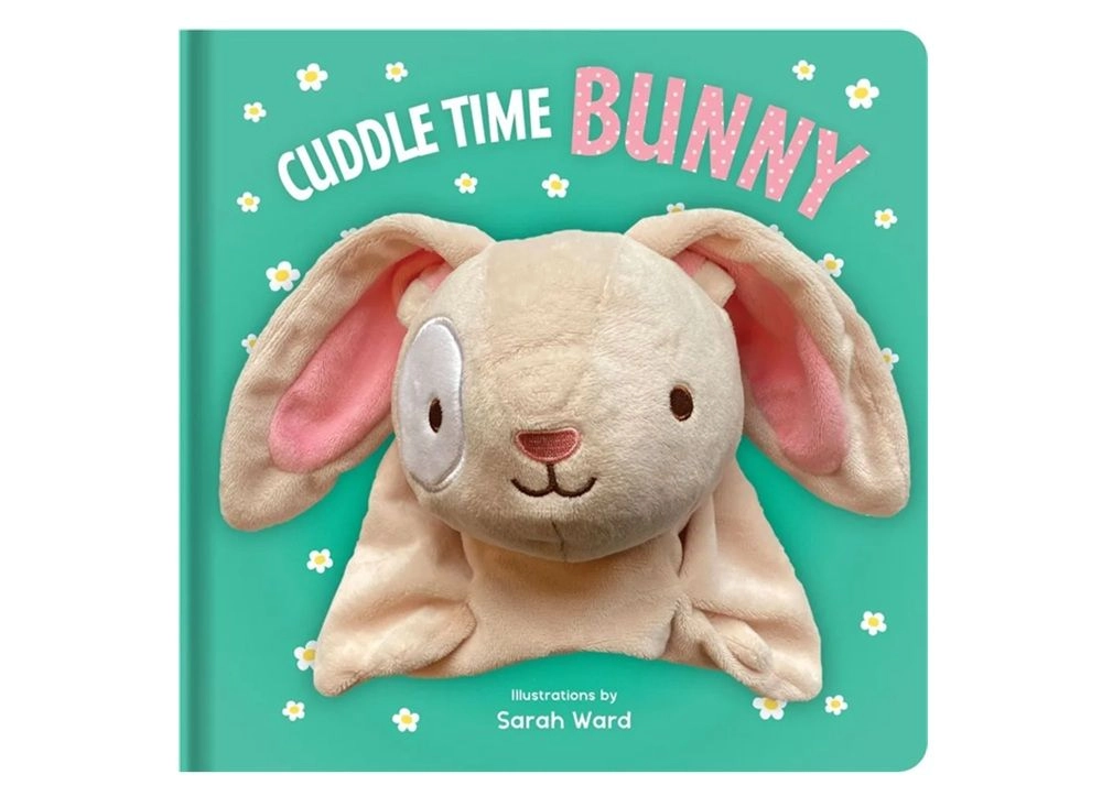 Edu Fun Cuddle Time Bunny Plush Book - 2 years+