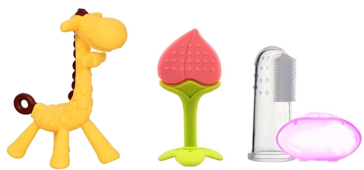 Giraffe Teether - Silicone