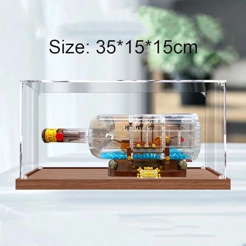 Acrylic Display Case for LEGO 21313 Ship
