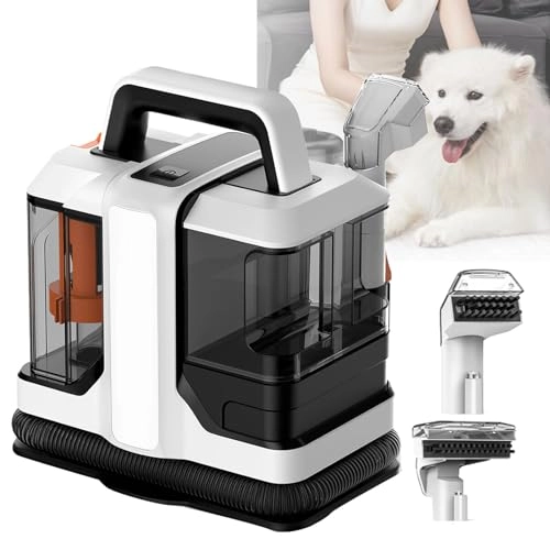 6-in-1 Portable Carpet Washer - Hot and Cold Water Extraction