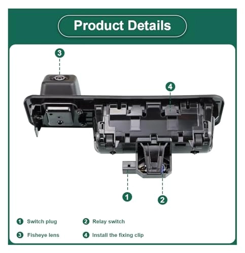 Car Reversing Camera - Night Vision AHD1080P