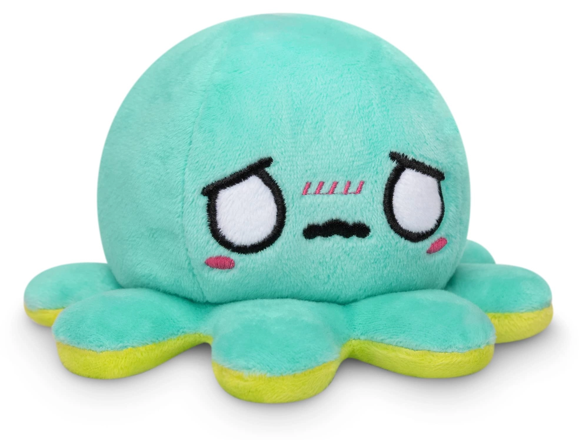 TeeTurtle Reversible Octopus Happy + Worried - 10 cm