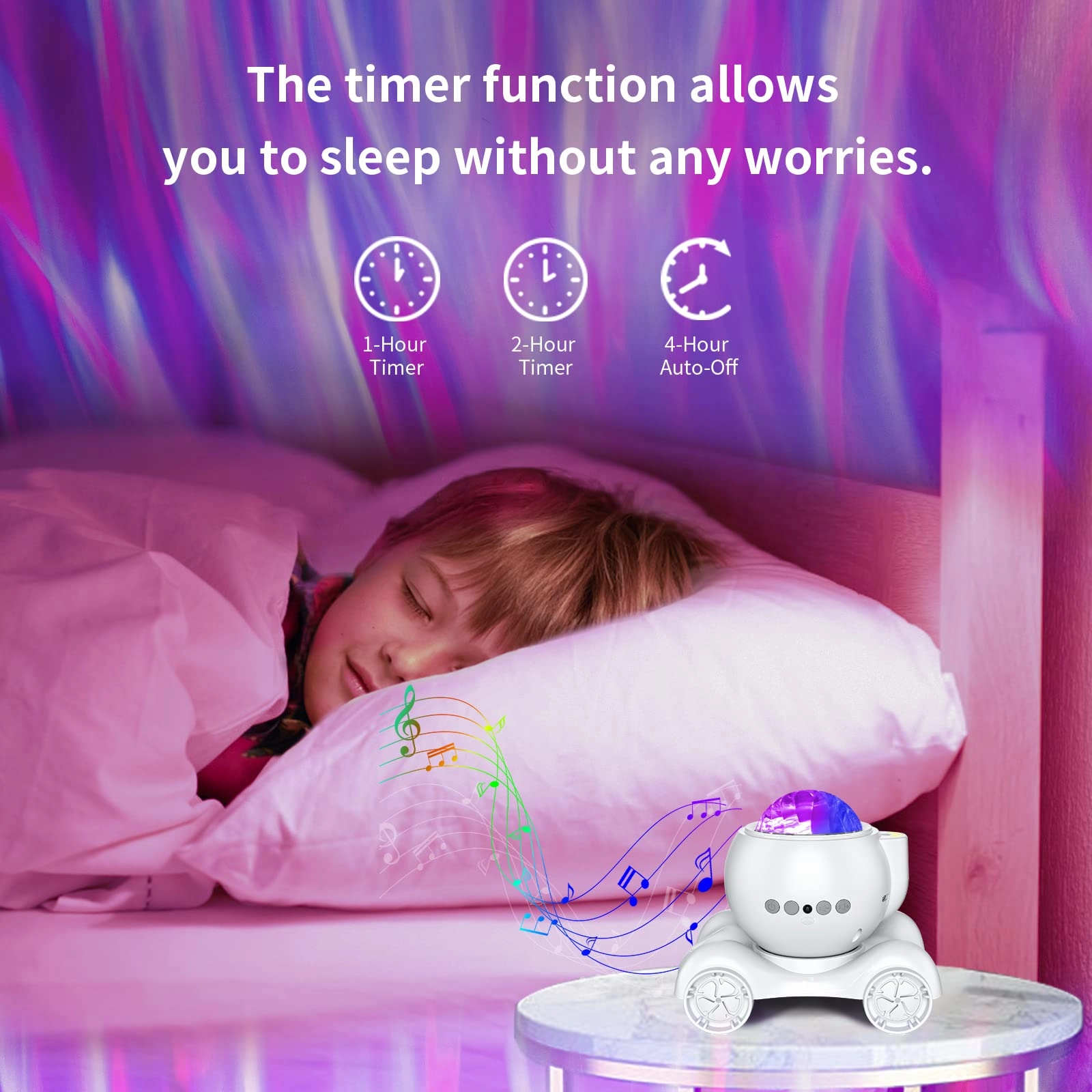 Star Projector - Corded Electric Solid White