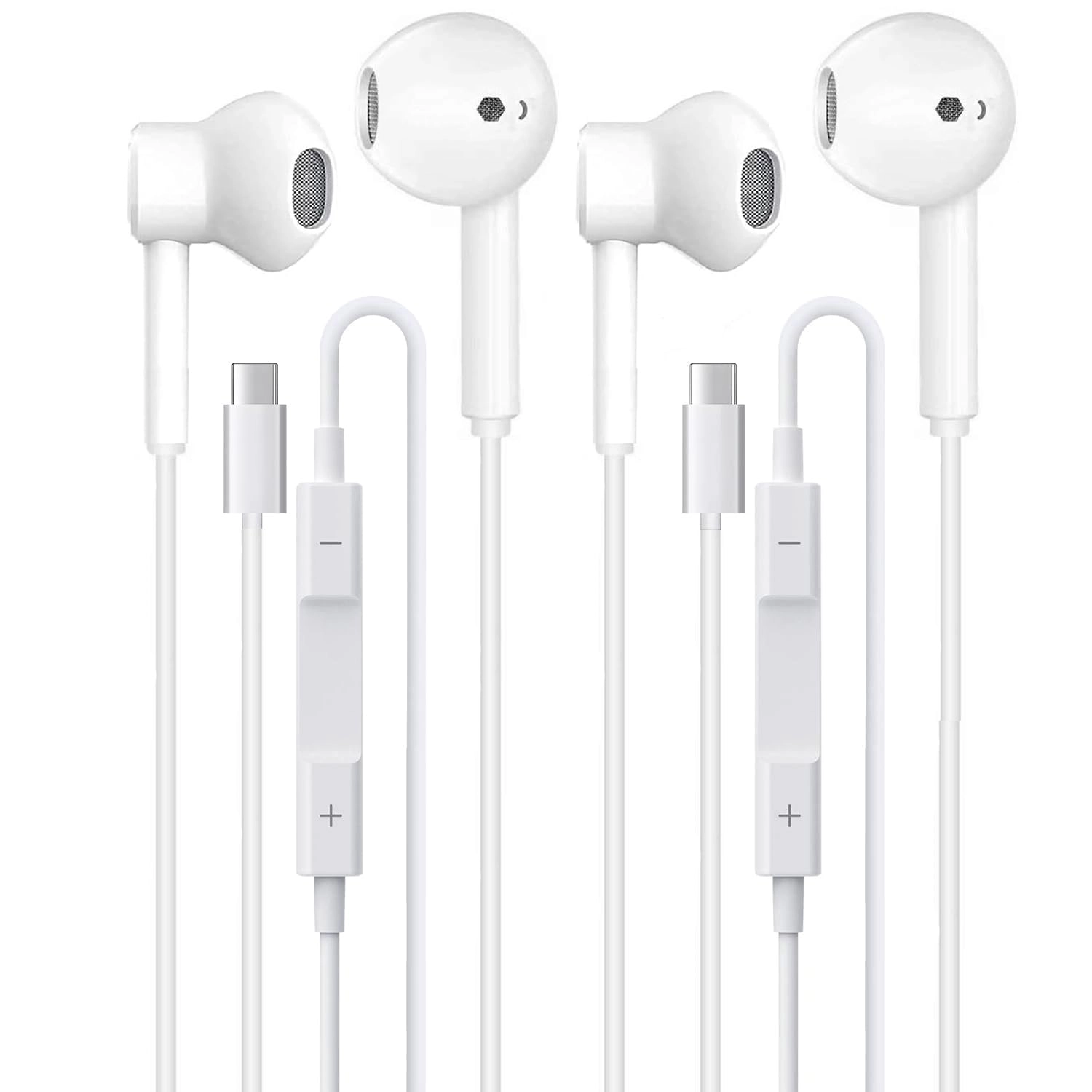 GIJIVCOZ USB C Wired Earbud Pack