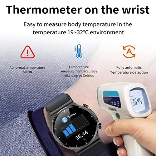 Smart Watch - 1.3-inch Blood Pressure Monitoring