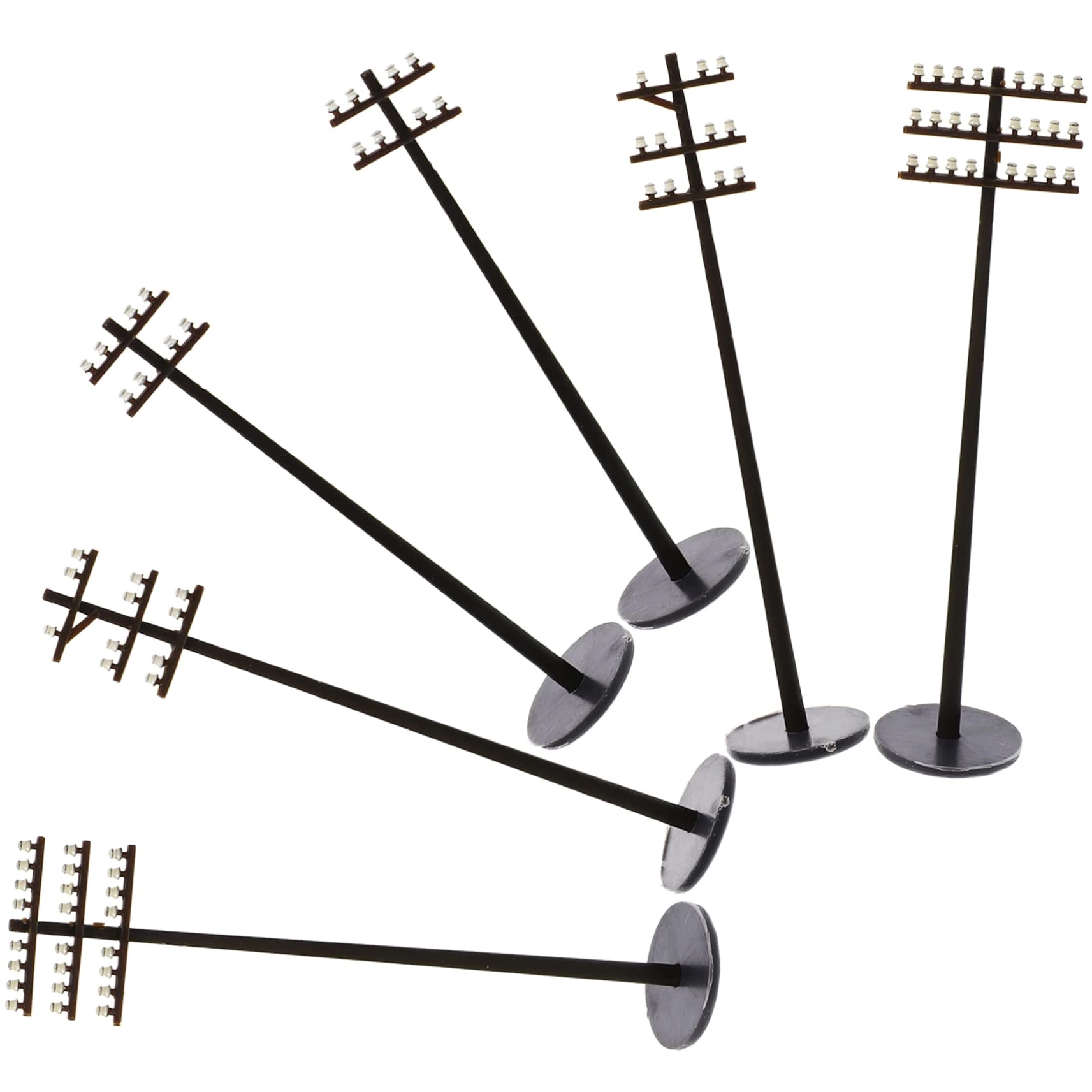 ZHUGI Miniature Telegraph Pole - 30 pcs 1：87