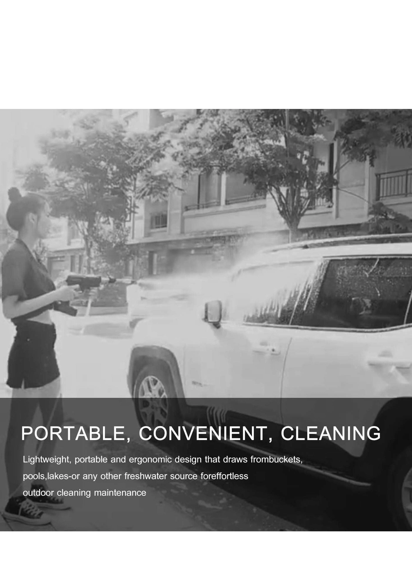 Portable Washer - 48V 30Bar