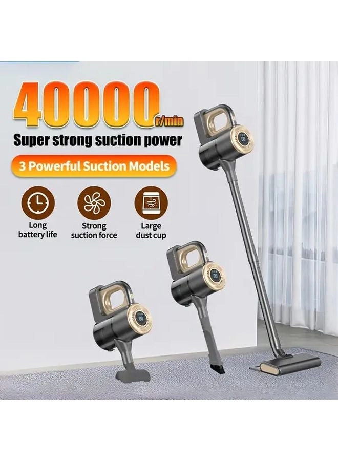 4-in-1 Wireless Handheld Vacuum Cleaner - 2000mAh