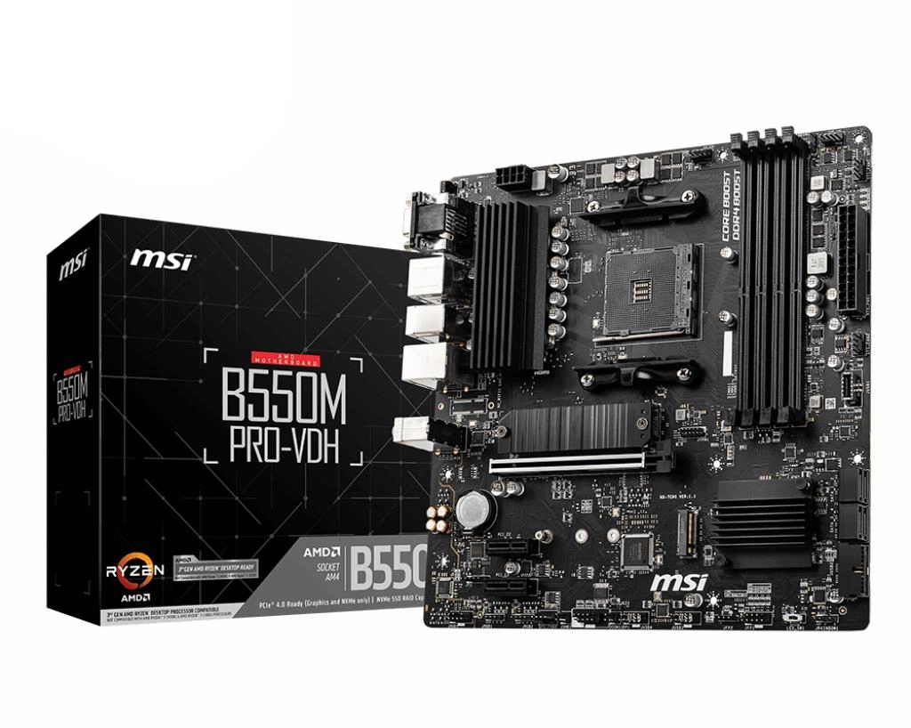 B550M PRO - AMD Ryzen 5000 & 3000 DDR4