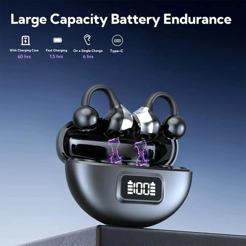 Clip on Earbuds Wireless Earbud