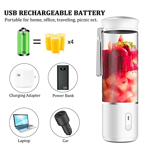 Portable Blender - USB Rechargeable 6 Blades