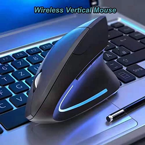 Vertical Gaming Mouse - Bluetooth USB
