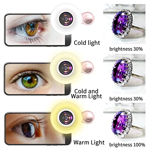 Macro Lens - 15X + Macro Fill Light - 53 LED