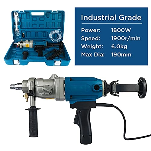 Diamond core drill - 220V 1800W 3 Speed