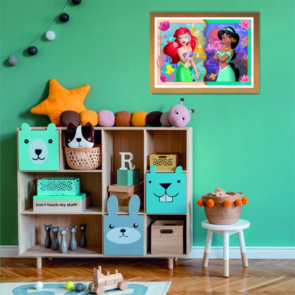 Disney Princess 2-in-1 Puzzle (ALGT-24092) - 40 pcs