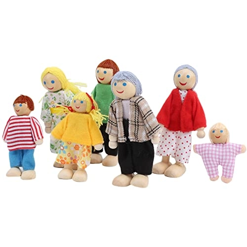 Family Puppets - Pine 7 Wood