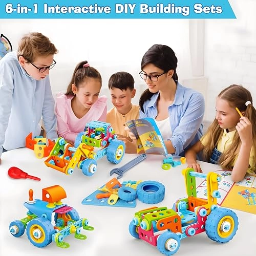 Building Blocks - STEM 6-in-1 118 pcs