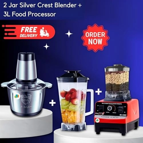 2 Jar Blender - 4500W