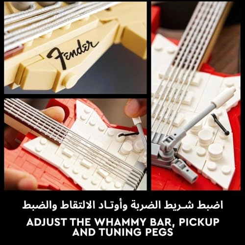 Ideas Fender Stratocaster (21329) - 65 Princeton Reverb Amplifier DIY Guitar Model