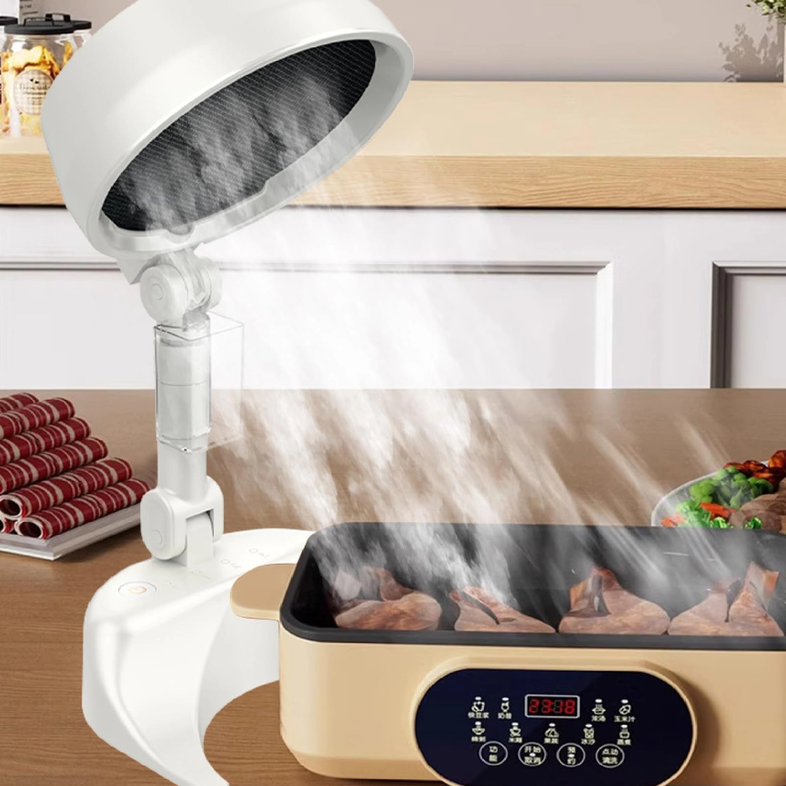 Tabletop Range Hood - Portable 3 Speeds