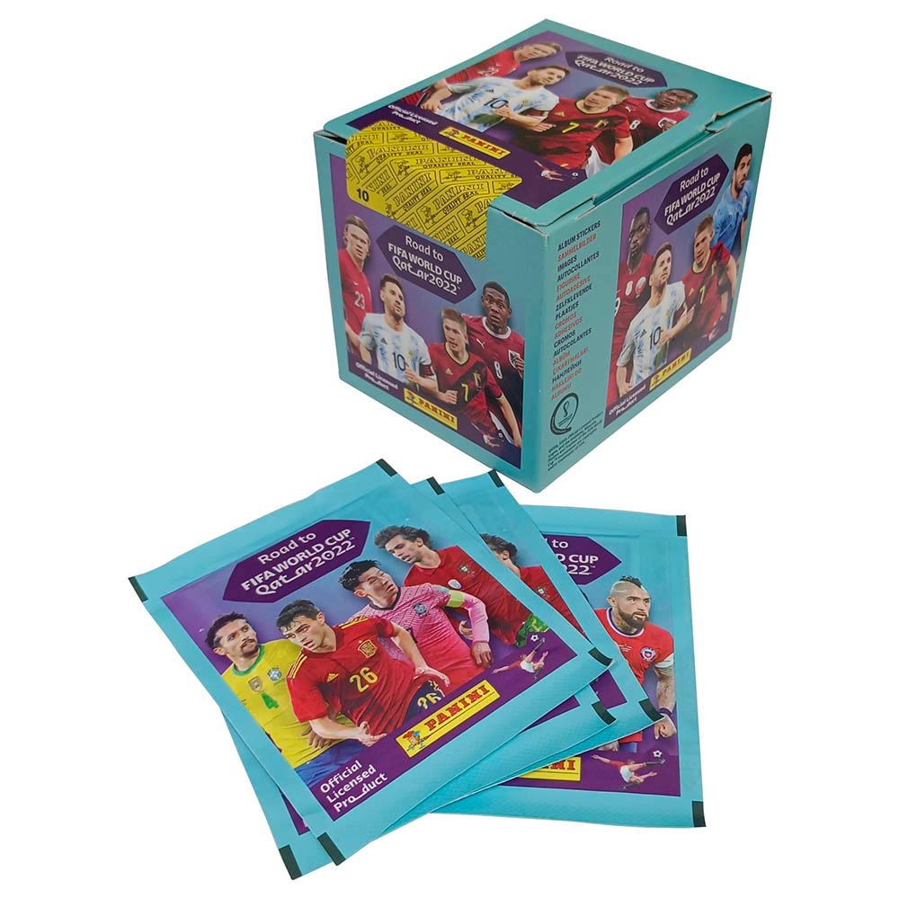 Road to FIFA World Qatar Cup 2022 Sticker Book 5 pcs