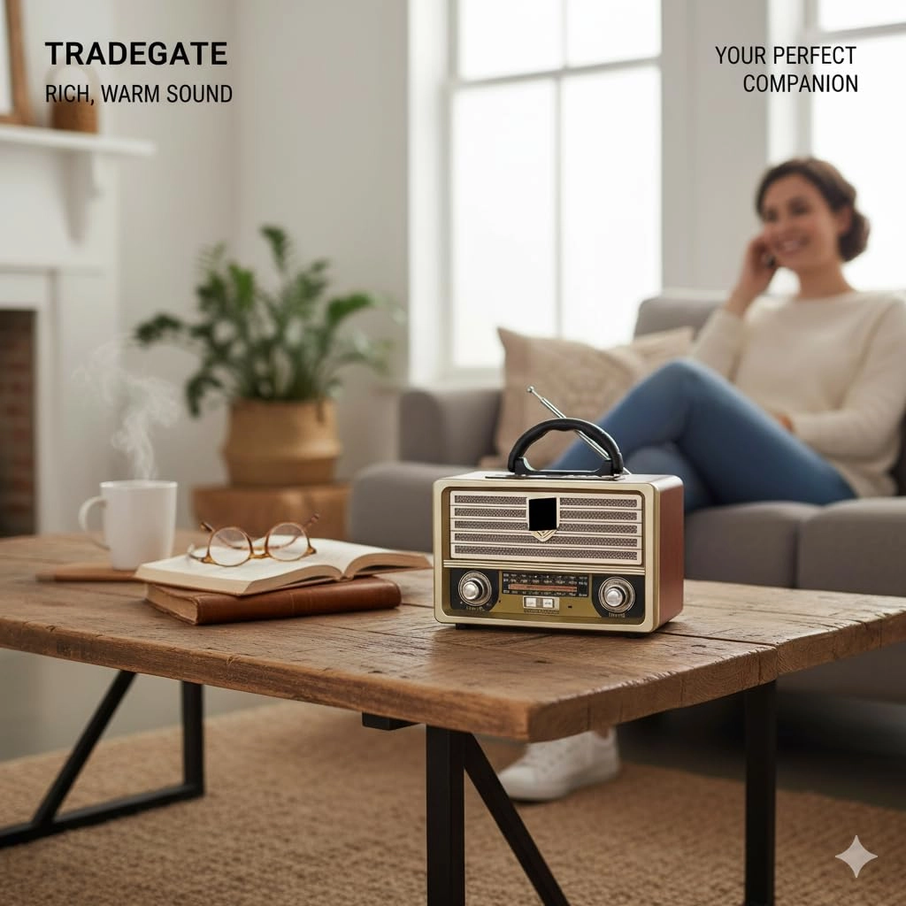 Portable Retro Radio
