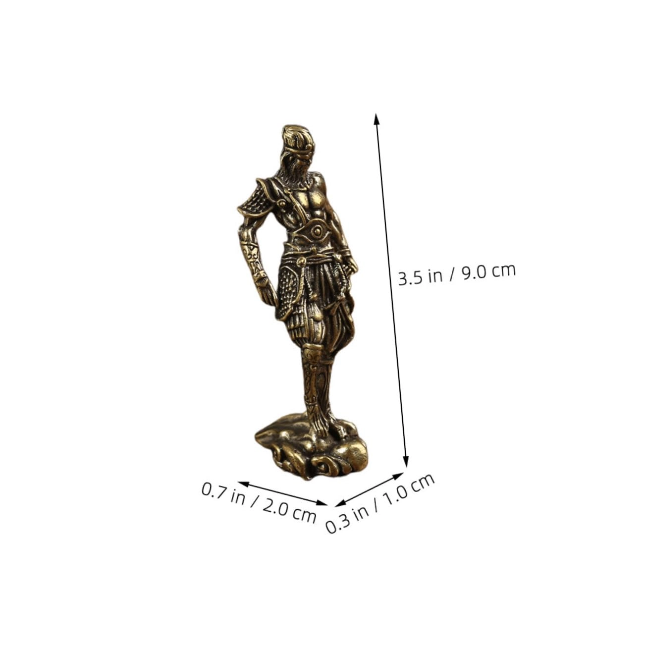 Monkey King Statue - Brass