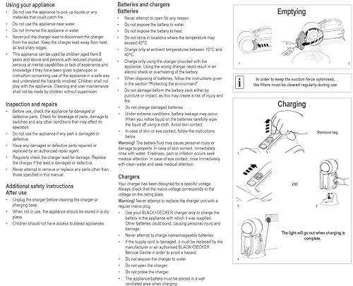 Hand Vacuum Cleaner - 18 Watt-hour