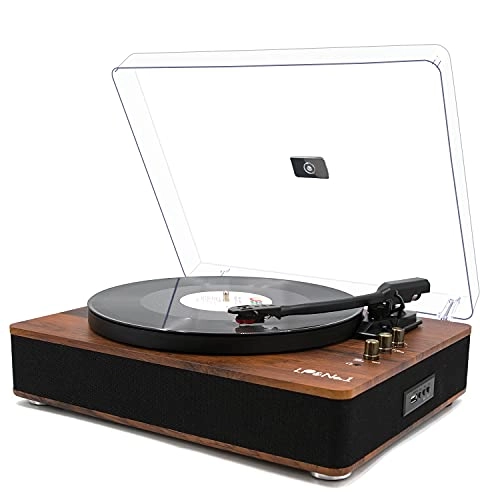 LP&No.1 Wireless Turntable - 3-Speed Belt Drive