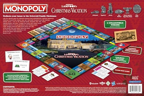 Monopoly: National Lampoons Christmas Vacation - Board Game