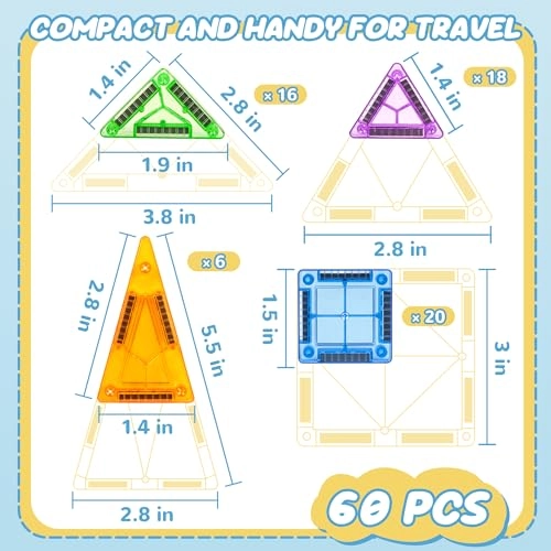 Mini Magnetic Tiles - Magnetic STEM
