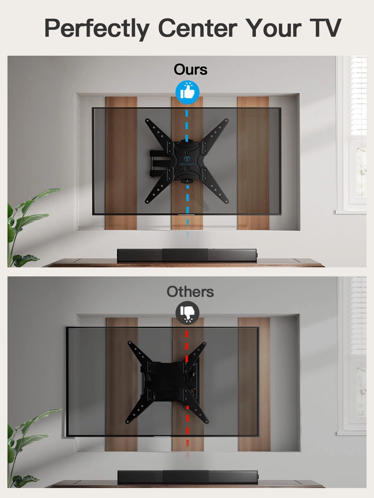 TV Wall Bracket - 35kg 26-60 inch