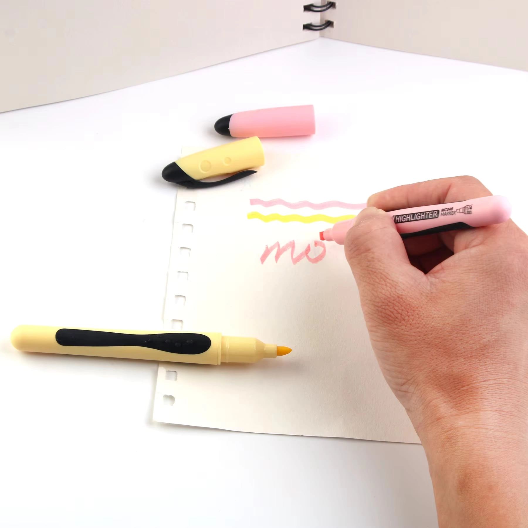 Highlighter Set - Pink & Yellow