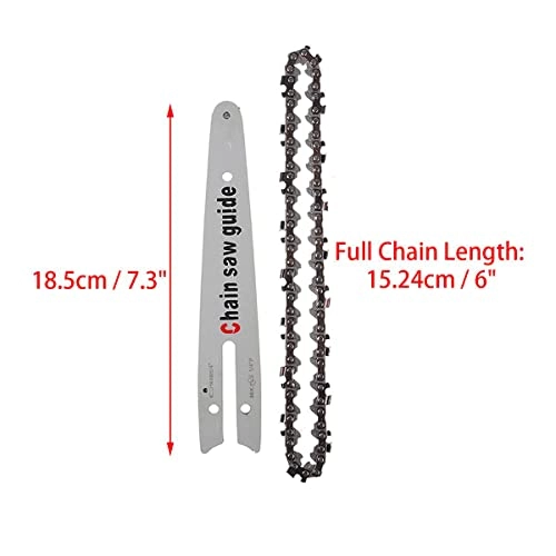Mini Chainsaw - 6 Inch Cordless 2 Batteries