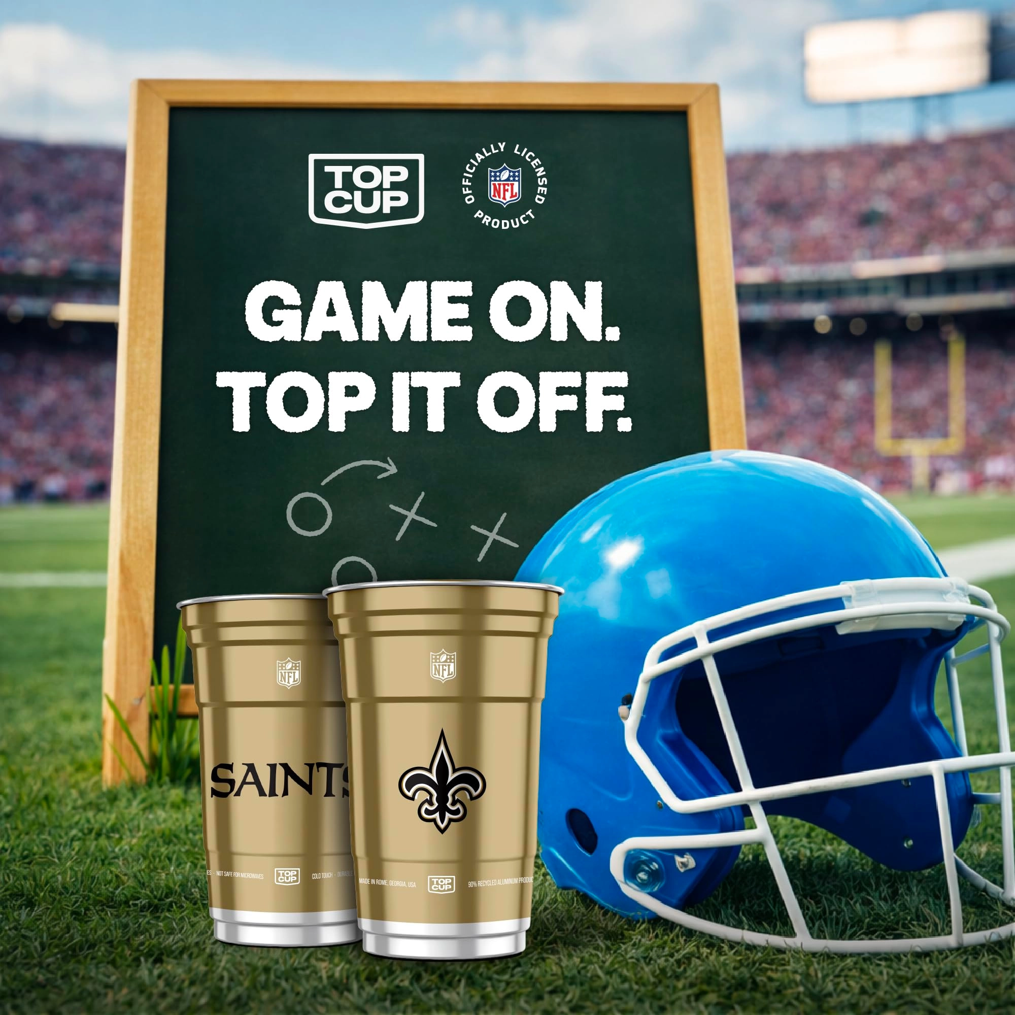 New Orleans Saints Reusable Cup - 20 pcs