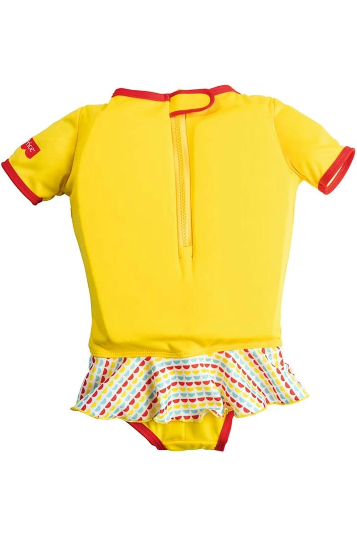 Girls Float Suit - Yellow S/M