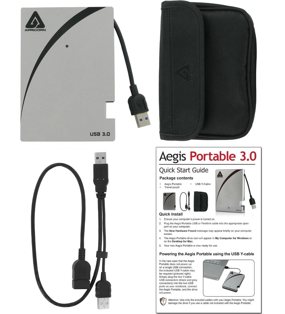 Aegis Padlock 3.0 - RPM-5400 2TB HDD