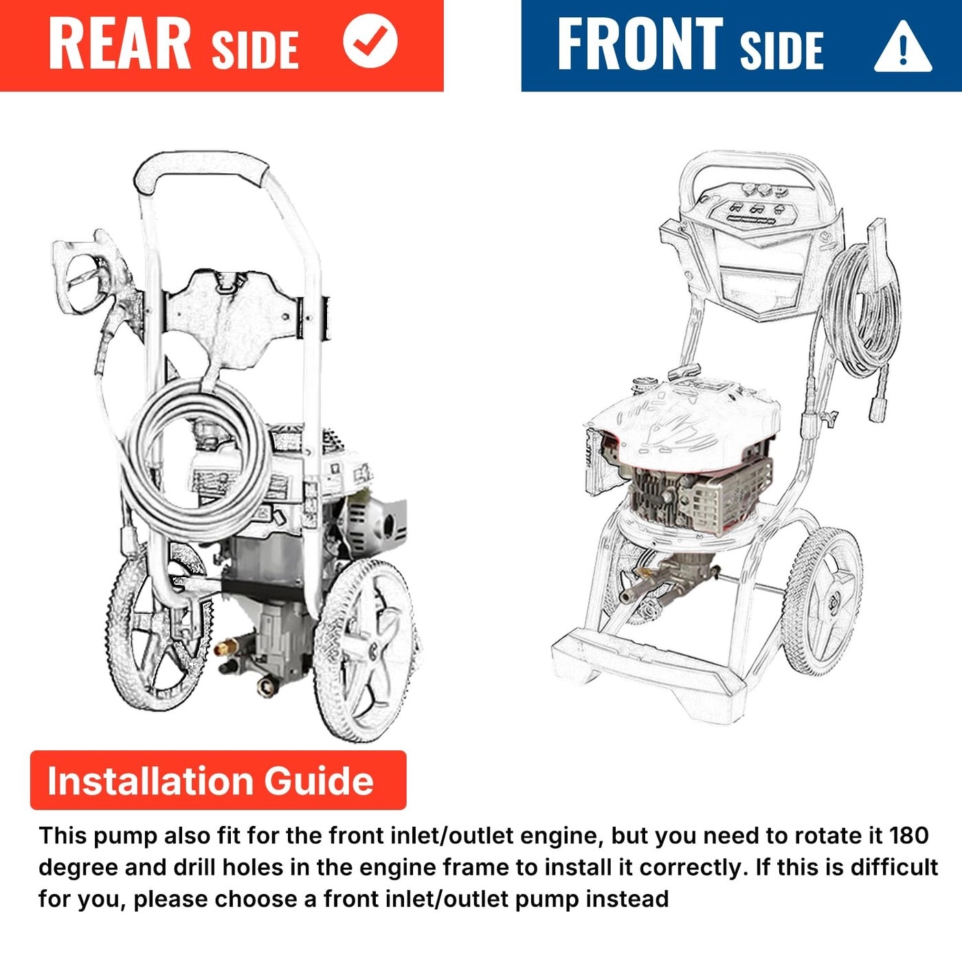 Vertical Pressure Washer Pump