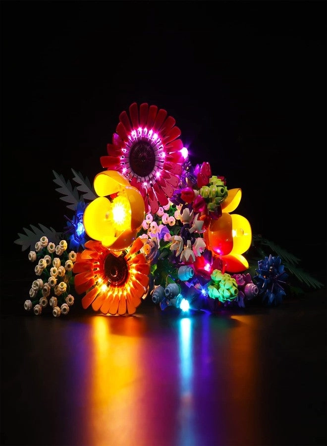Vonado Led Light Kit - Compatible with Wildflower Bouquet 10313 Only Light