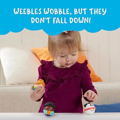 Weebles My Best Friends - 12 months and up 3 pieces
