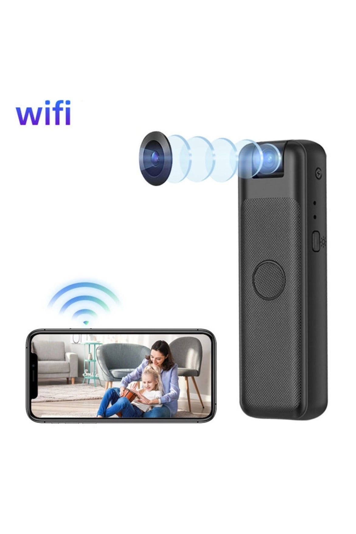 Mini WiFi Body Worn Camera
