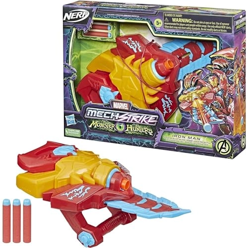 Hasbro Avengers Mech Strike Monster Hunters Iron Man Monster Blast Blade - 5yr Iron Man - Avengers (5010993935864)