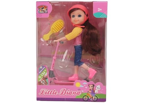 Little Diana Doll - Plastic Skate Boarding Ages 18 months+
