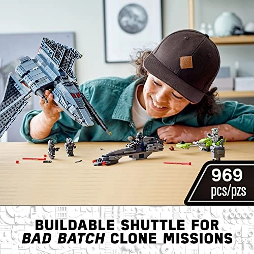 Star Wars Attack Shuttle (75314) - The Bad Batch 5 Minifigures