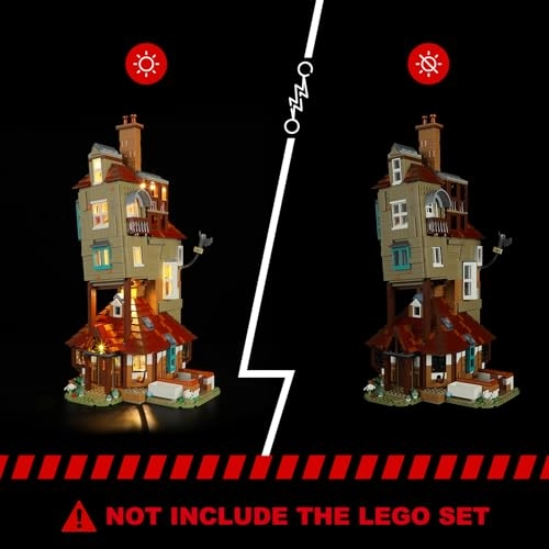 2.0 Light Kit Harry Potter for LEGO The Burrow 76437