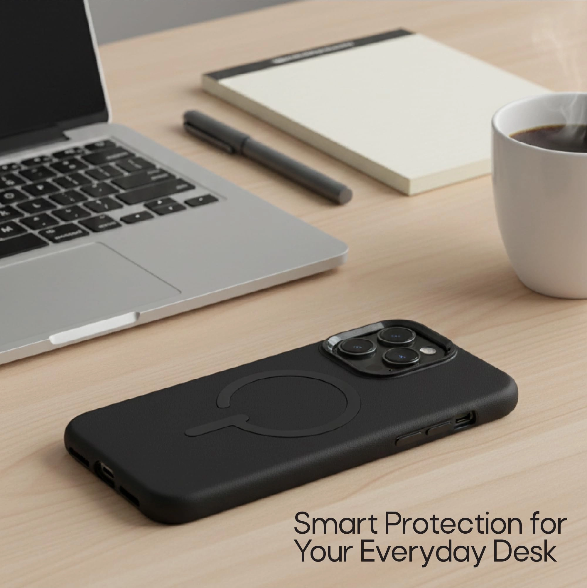 Leather Case Slim Fit with MagSafe for iPhone 15 Pro
