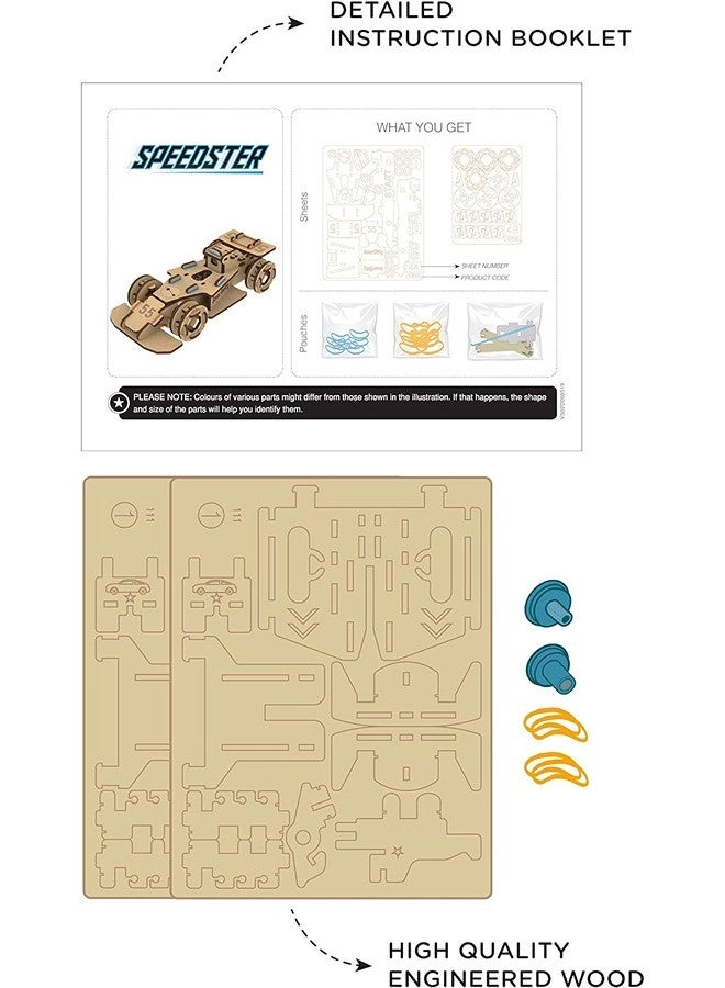 STEM Wheels Speedster - 85 piece(s) STEM