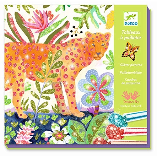 Glitter Boards - 4 peel away tool and brush